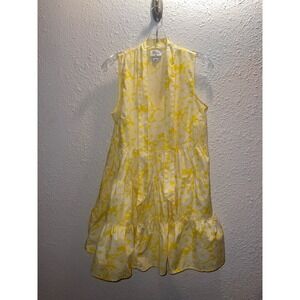 Lisa Marie Fernandez Yellow/White Floral ‎ Dress.